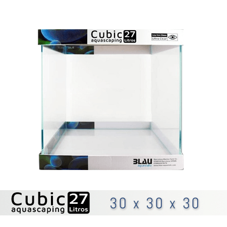 BLAU CUBIC AQUASCAPING 27 LITROS