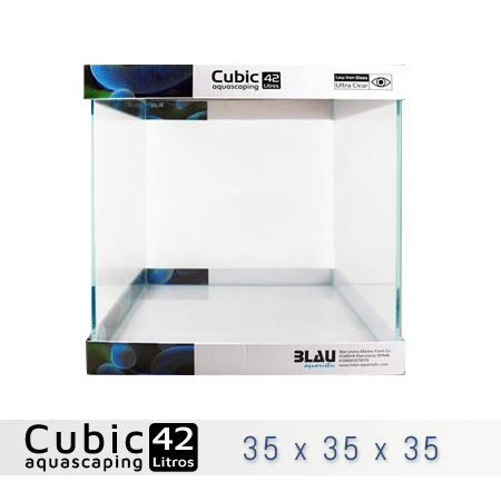 BLAU CUBIC AQUASCAPING 42 LITROS