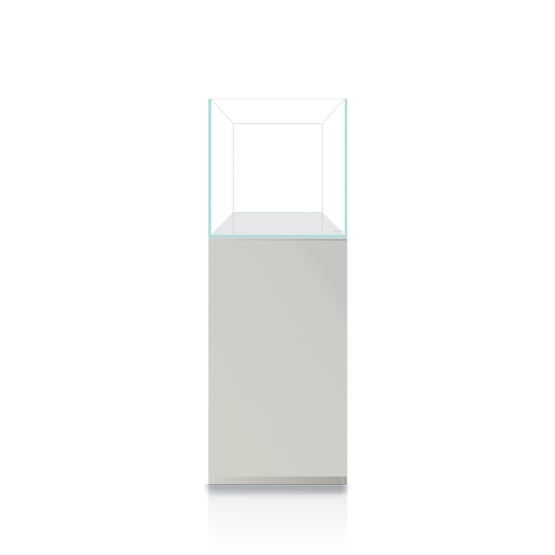 MUEBLE BLAU CUBIC STAND 4545 HD CORE BLANCO/NEGRO