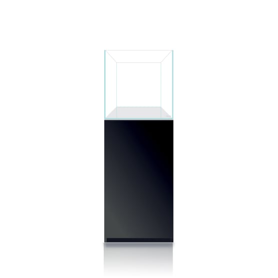 MUEBLE BLAU CUBIC STAND 4545 HD CORE BLANCO/NEGRO - Imagen 2
