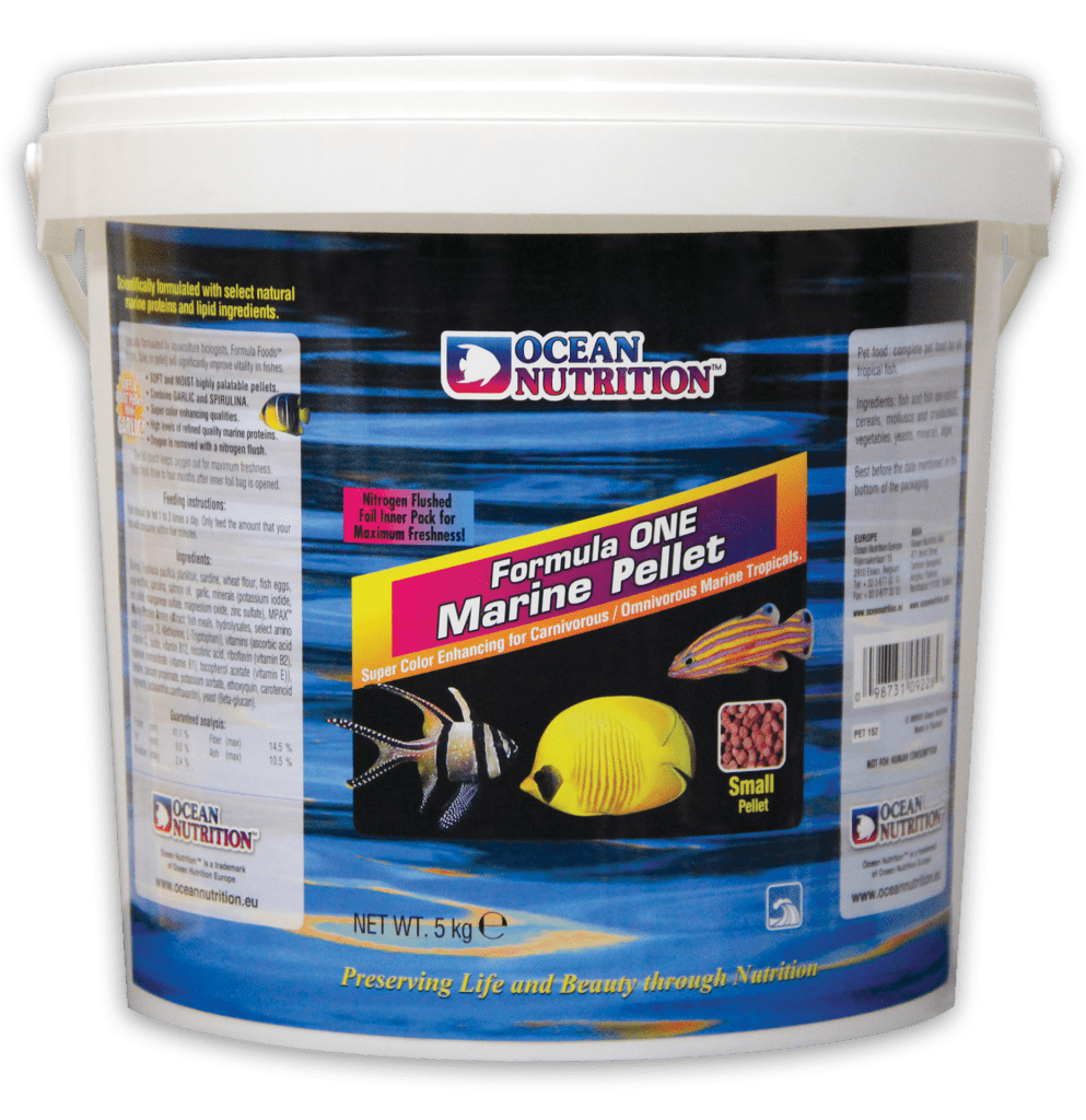 Ocean Nutrition Formula One Marina Pellets Small - Alimento para Peces Tropicales Marinos Carnívoros en Pellets - Imagen 2