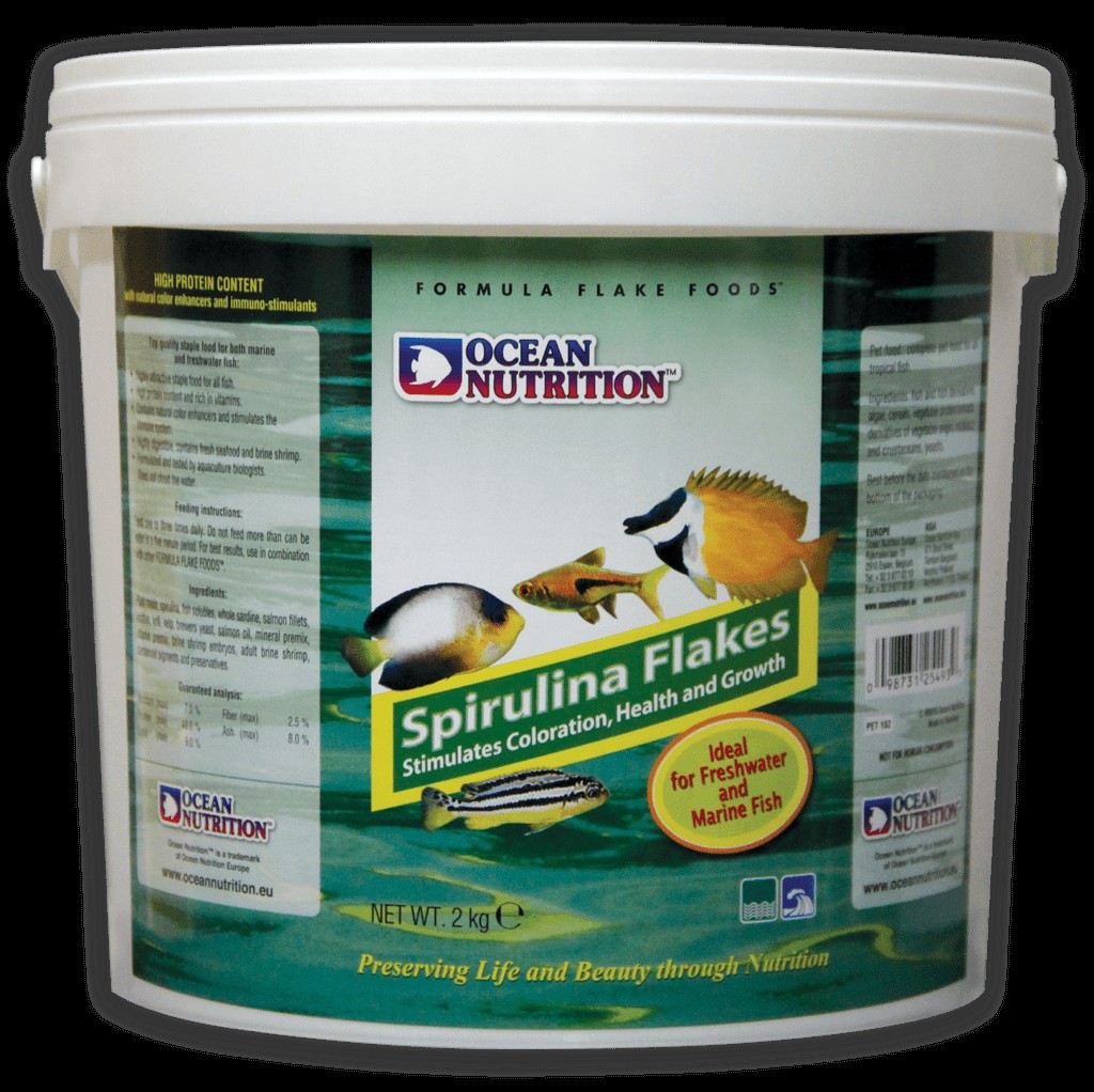 Ocean Nutrition Spirulina Flakes - Mejora Salud y Coloración - Imagen 2