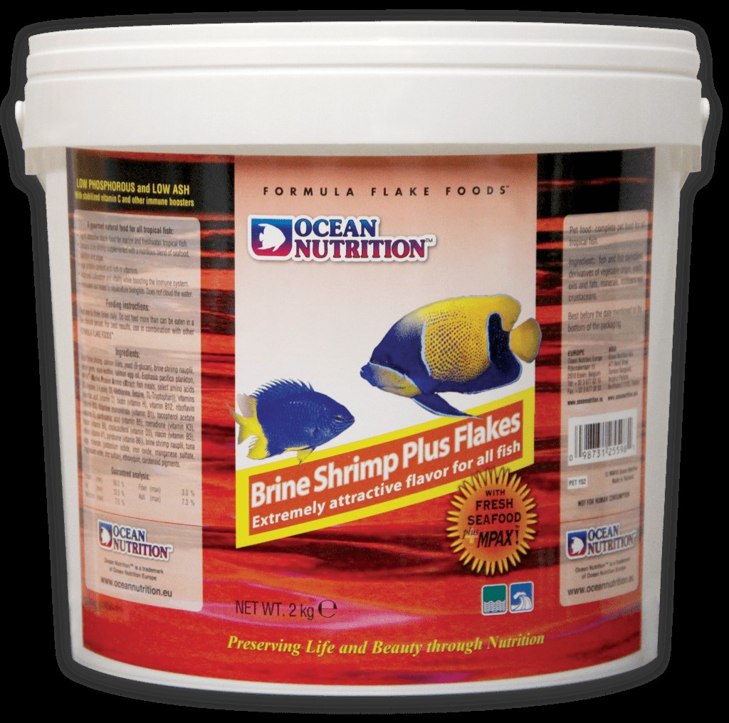 Ocean Nutrition Brine Shrimp Plus Flakes - Artemia en Escamas - Imagen 2