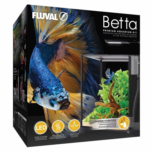 Fluval Betta Aquarium Kit 20 L- Kit de Acuario para Peces Betta - Imagen 2