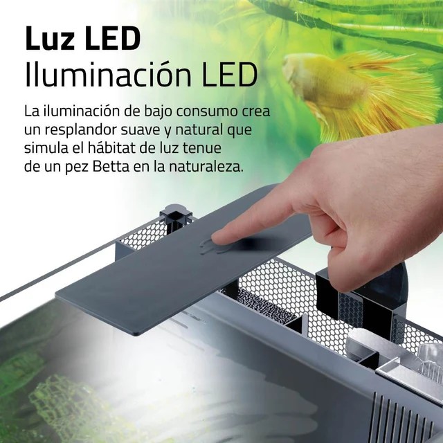 Fluval Betta Aquarium Kit 20 L- Kit de Acuario para Peces Betta - Imagen 9
