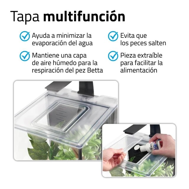 Fluval Betta Aquarium Kit 20 L- Kit de Acuario para Peces Betta - Imagen 11