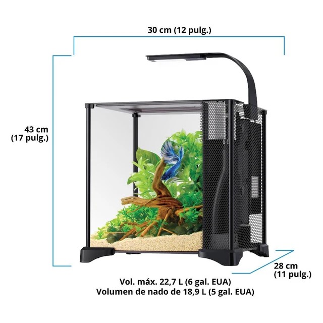 Fluval Betta Aquarium Kit 20 L- Kit de Acuario para Peces Betta - Imagen 14