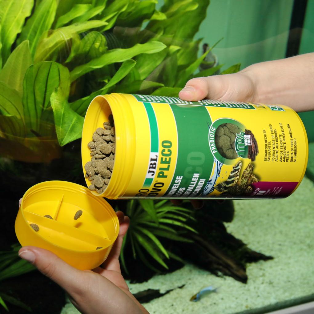 JBL Pronovo Pleco Wafer M 100ml - Alimento para loricáridos que se alimentan de plantas y algas - Imagen 4