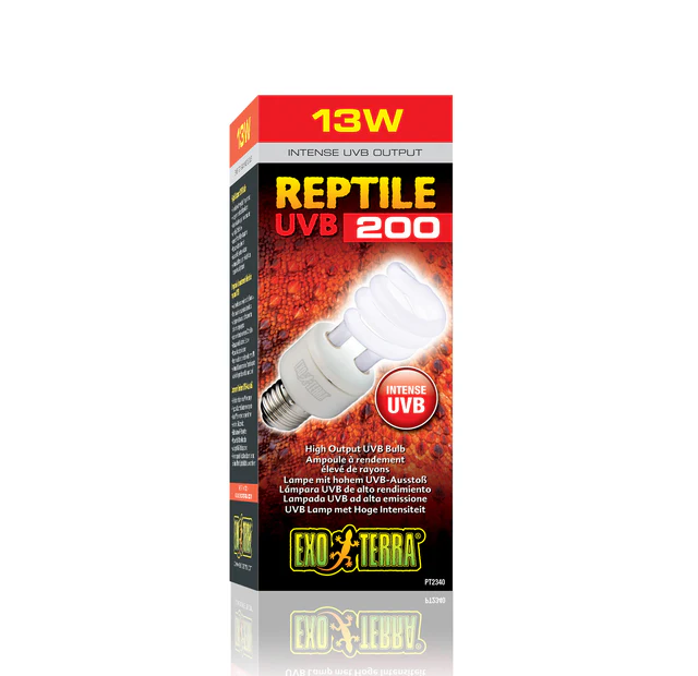 Exo Terra Reptile UVB 200 - Bombilla Bajo Consumo UVB - Imagen 6