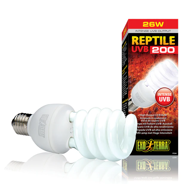 Exo Terra Reptile UVB 200 - Bombilla Bajo Consumo UVB