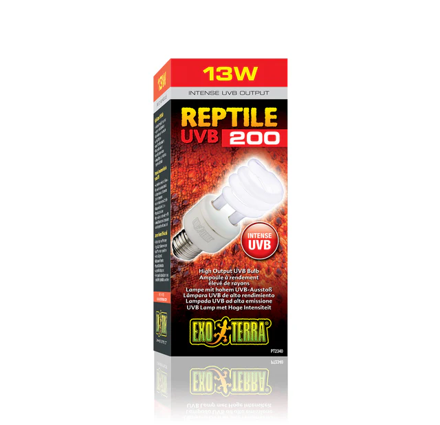 Exo Terra Reptile UVB 200 - Bombilla Bajo Consumo UVB - Imagen 3