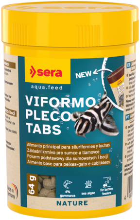 Sera Viformo Pleco Tabs - Pastillas Alimenticias para Loricaridos - Imagen 3