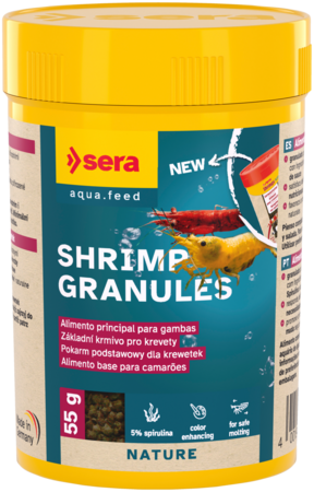 Sera Shrimps Granules - Alimentos para Gambas con Espirulina