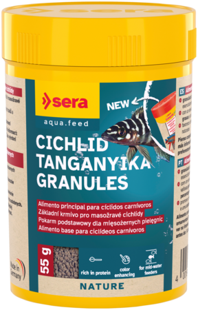 Sera Cichlid Tanganyika Granules - Alimento Principal para Ciclidos Carnivoros - Imagen 4