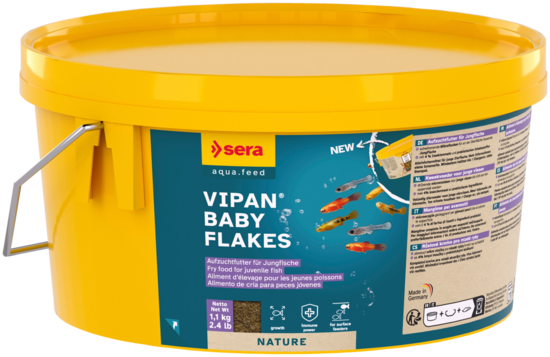 Sera Vipan Baby Flakes - Microescamas para Animales Jovenes - Imagen 2