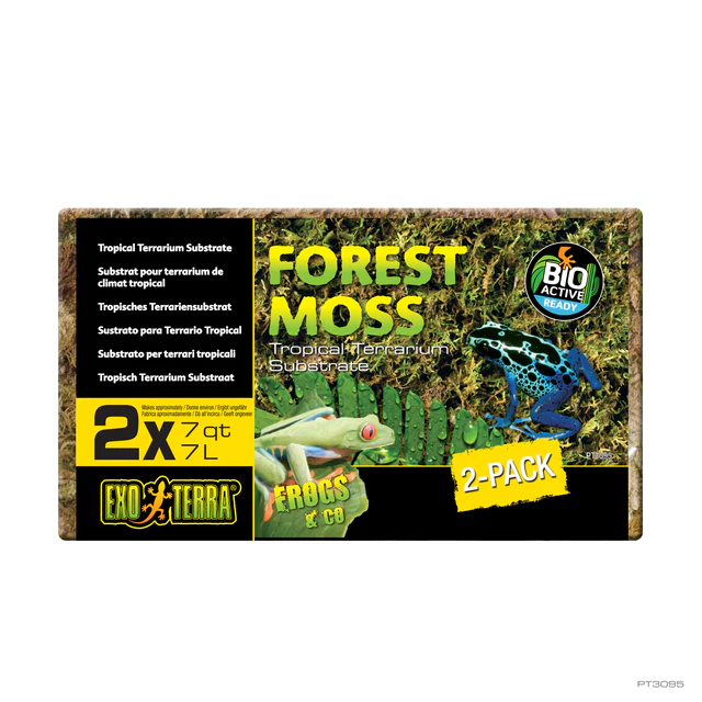 Exo Terra Forest Moss - Musgo Natural - 2x7 L