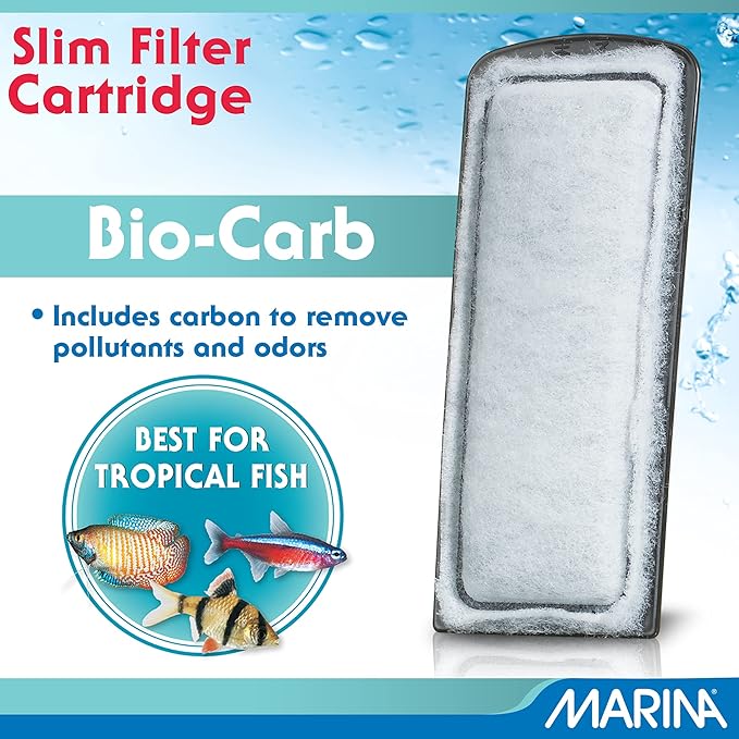 Marina Slim Bio Carb - Material Filtrante para Filtros - 3 Ud - Imagen 2